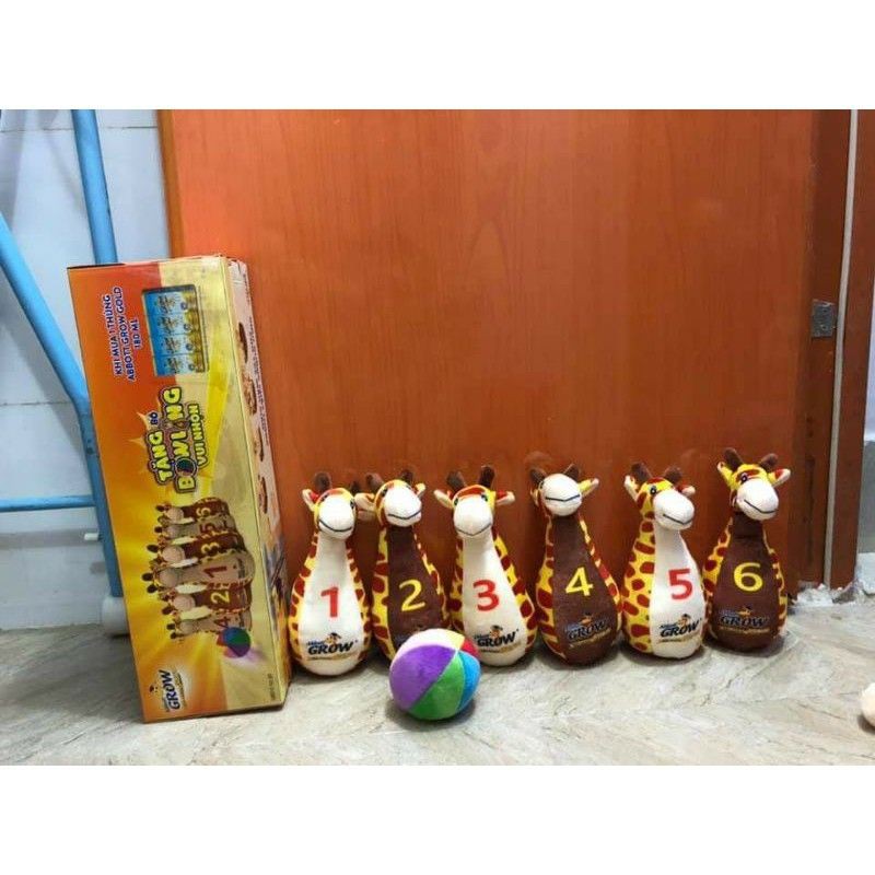 Bộ Đồ Chơi Bowling bông cho bé