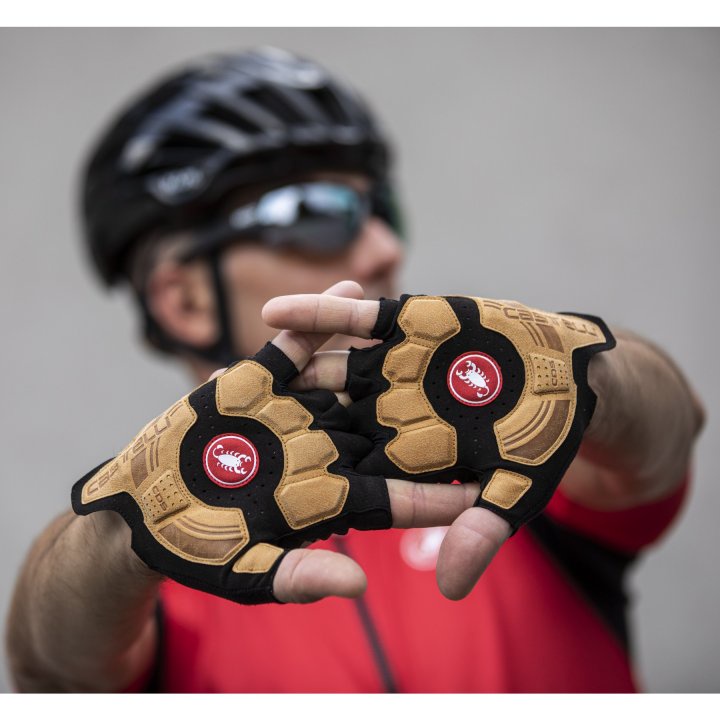 Găng tay xe đạp Castelli Rosso Corsa Pro V