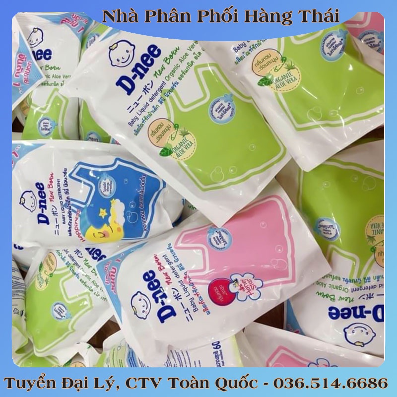 Nước Giặt Dnee Cho Bé Sơ Sinh - Hàng Nội Địa Thái Lan - Hương Thơm Bền Lâu