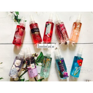 [THANH LÝ] XỊT THƠM TOÀN THÂN BATH & BODY WORKS TRAVEL SIZE FINE FRAGRANCE MIST 88ML