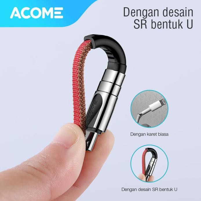 Dây Cáp Sạc Nhanh Acome 2.4a Akm 010