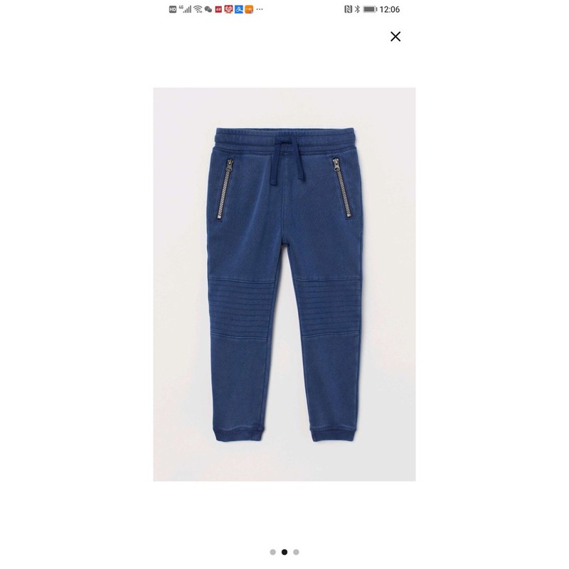 Quần jogger nỉ HM