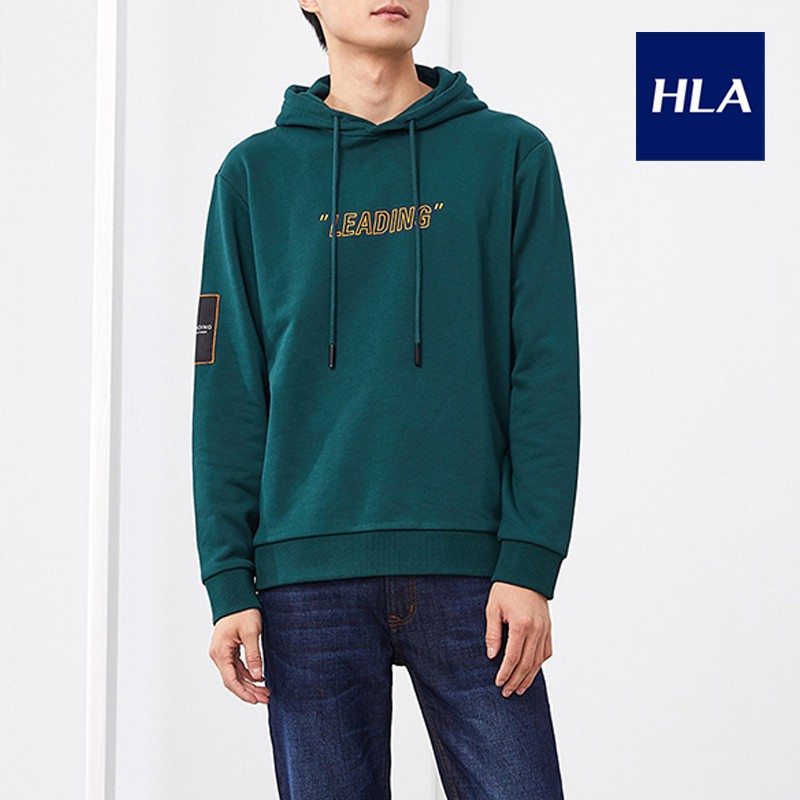 Áo Sweater Nam HLA  Front Chest Embroidered Sweater