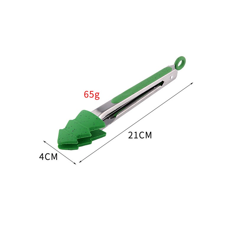 [NHIỀU MẪU] Kẹp Gắp Thức Ăn Gắp Đồ Nóng Cao Cấp Bằng Silicon Có Thể Rút Gọn