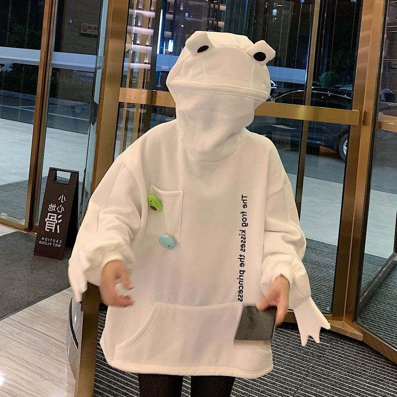 [order] ÁO HOODIE ẾCH 3 MÀU ĐỘC LẠ HÀNG QUẢNG CHÂU KÈM HÌNH THẬT | BigBuy360 - bigbuy360.vn