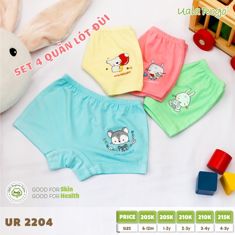 Set quần chip đùi cho bé