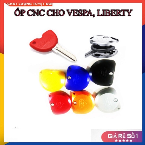 ỐP CNC CHÌA KHÓA XE VESPA, LIBERTY ( SPIRIT BEAST)