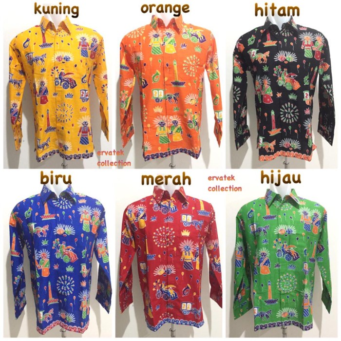 Áo sơ mi cánh dơi ONDEL Betawi màu đen thời trang làm quà tặng mới nhất U1L9 Can Be