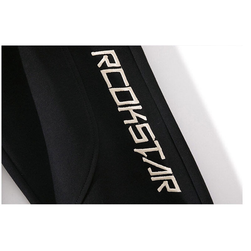 Quần Dài Thể Thao Dáng Rộng Phối Dây Rút Thời Trang Trẻ Trung Cho Nam