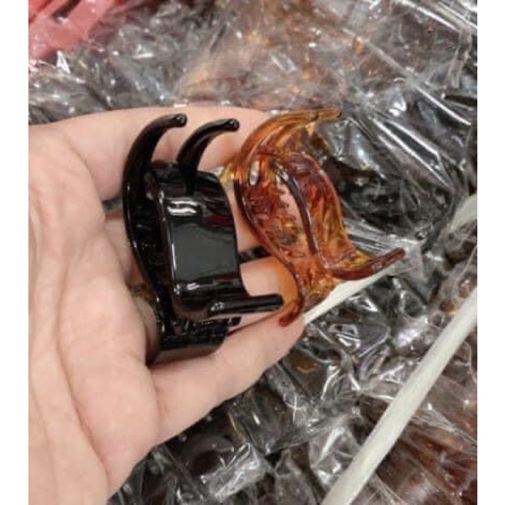 Kẹp càng cua 3 răng, 5 răng màu đen, màu vàng