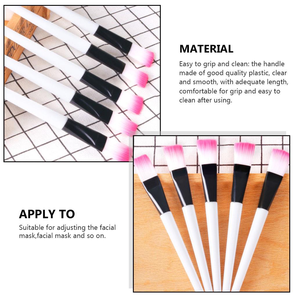 1 Cọ Đắp Mặt Nạ Bùn Dido Có Tay Cầm Bằng Nhựa Trong Suốt