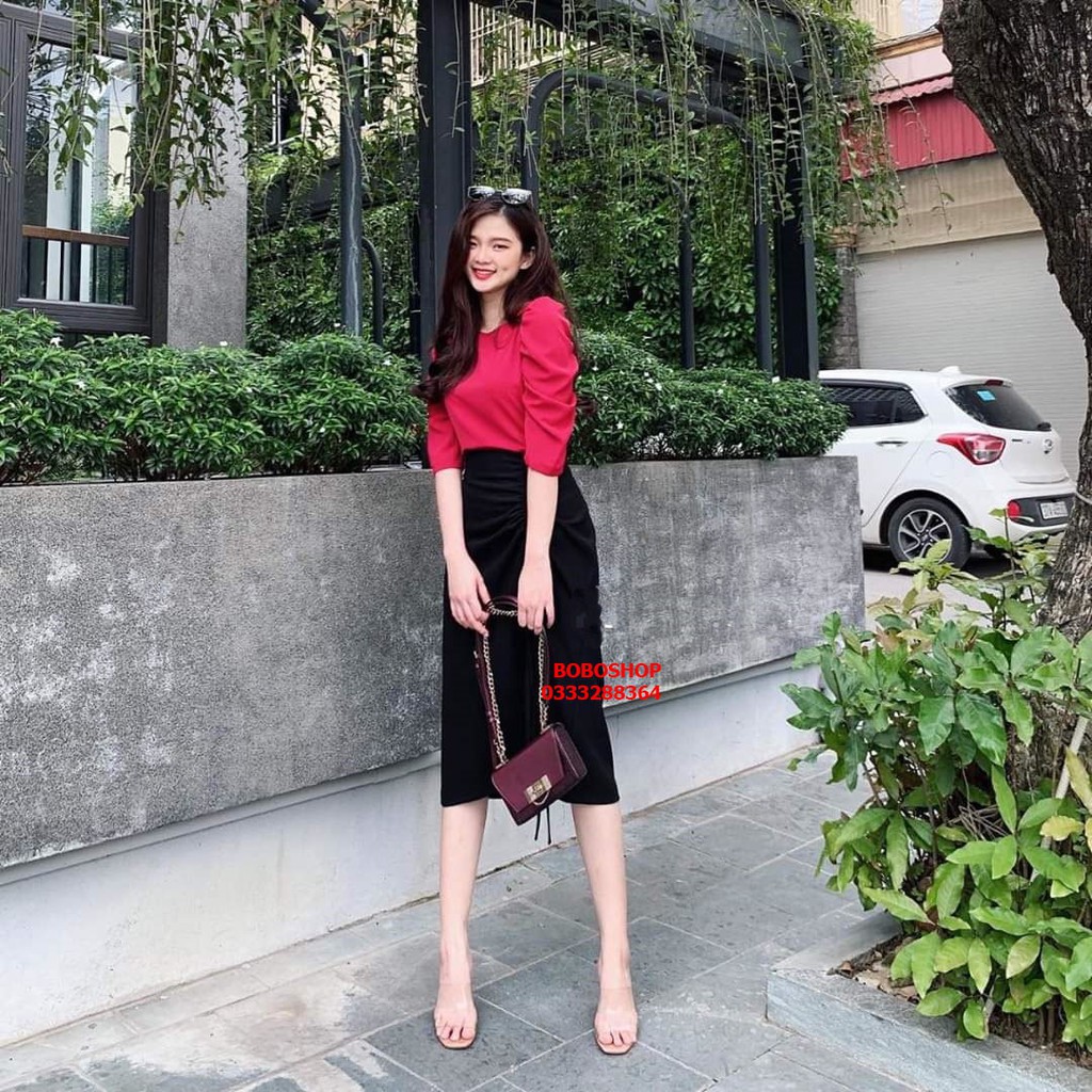 chân váy chữ A dây rút suông dài 💖FREESHIP💖 | BigBuy360 - bigbuy360.vn