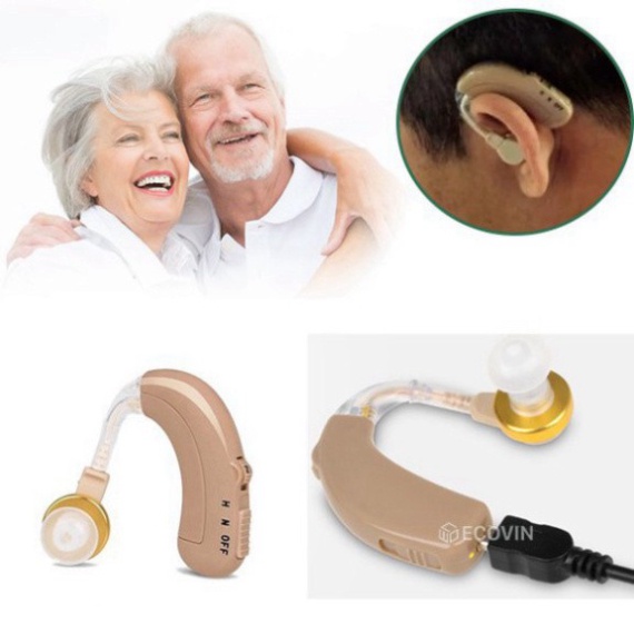 Tai Nghe Trợ Thính - Máy Trợ Thính Không Dây Cho Người Già Nặng Tai Axon C109, Xủ Lý Mã Hóa Âm Thanh Tốt, Pin
