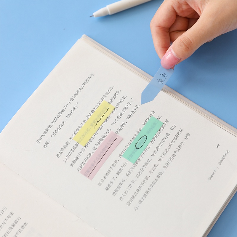 Set 100 tờ giấy ghi chú họa tiết hoa xinh xắn