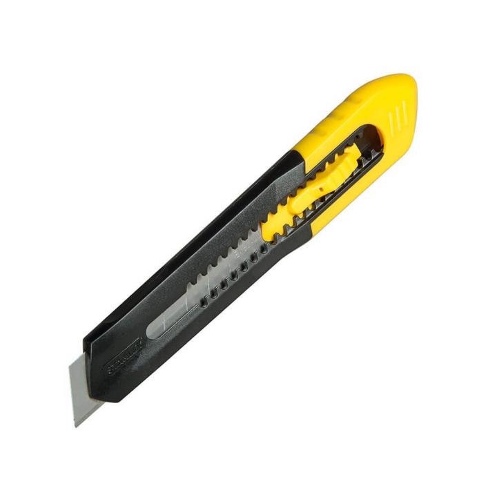 Dao rọc giấy lưỡi 18mm, 6-1/8&quot;/156mm Stanley 0-10-151 (Made in UK) - Chính hãng