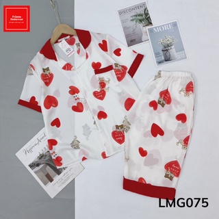 Pijama Mặc Nhà  Quần Lửng Chất Lụa Mango Cao Cấp Mặc Mát Mịn Đồ Ngủ Pyjama (video kèm ảnh thật)