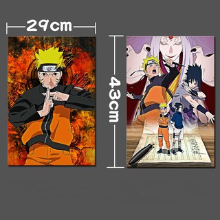 Bộ 8 Tấm Poster Anime Naruto