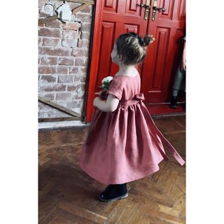Đầm Linen xoè cho bé và mẹ