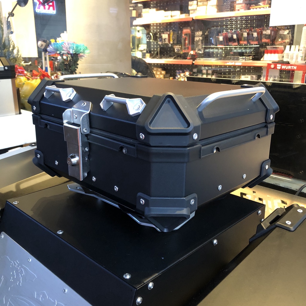 Thùng baga sau top mini 28L nhôm Thailand - Home Motorcycle Workshop