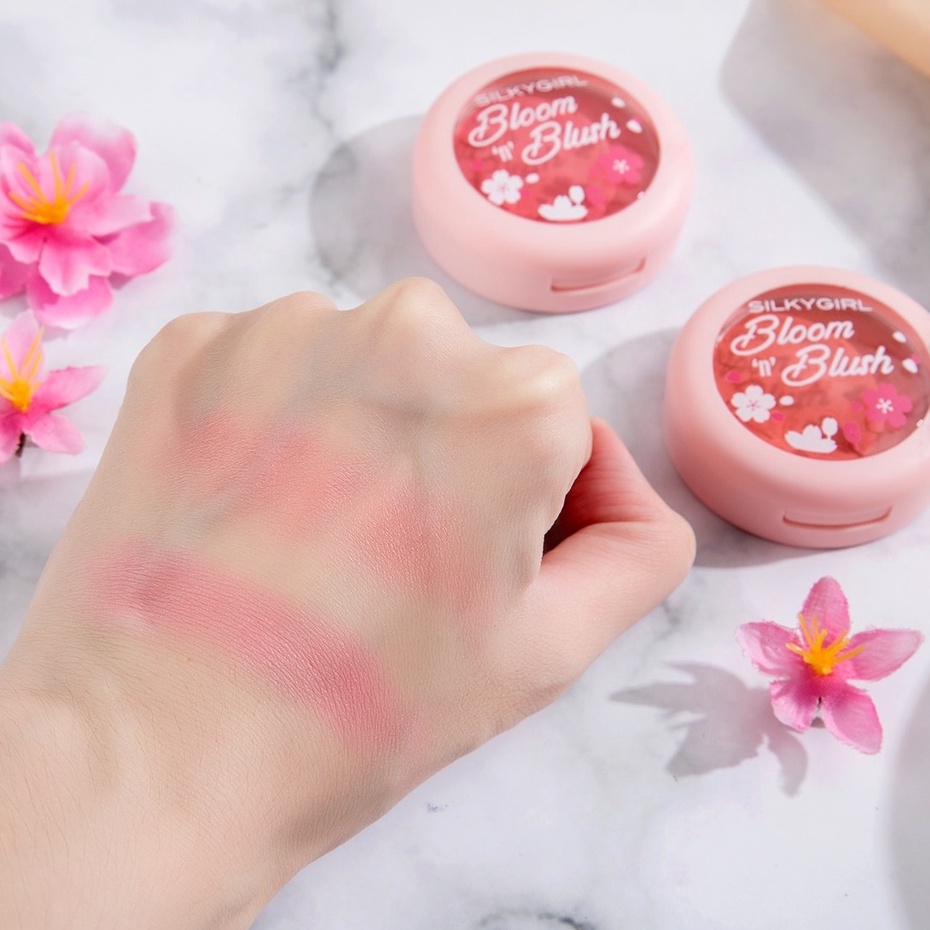 Phấn Má Hồng Silkygirl Bloom 'N' Blush 3g