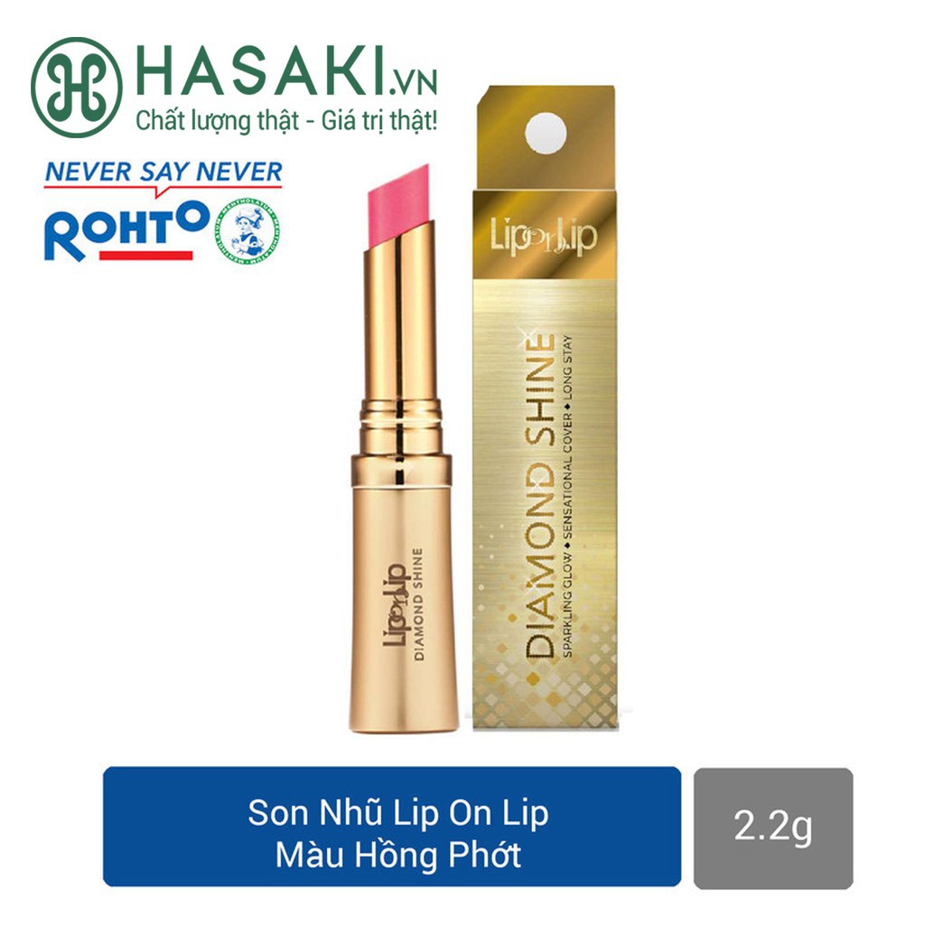 [HOT SALE] Son Nhũ Lip On Lip Diamond Shine 2.2g