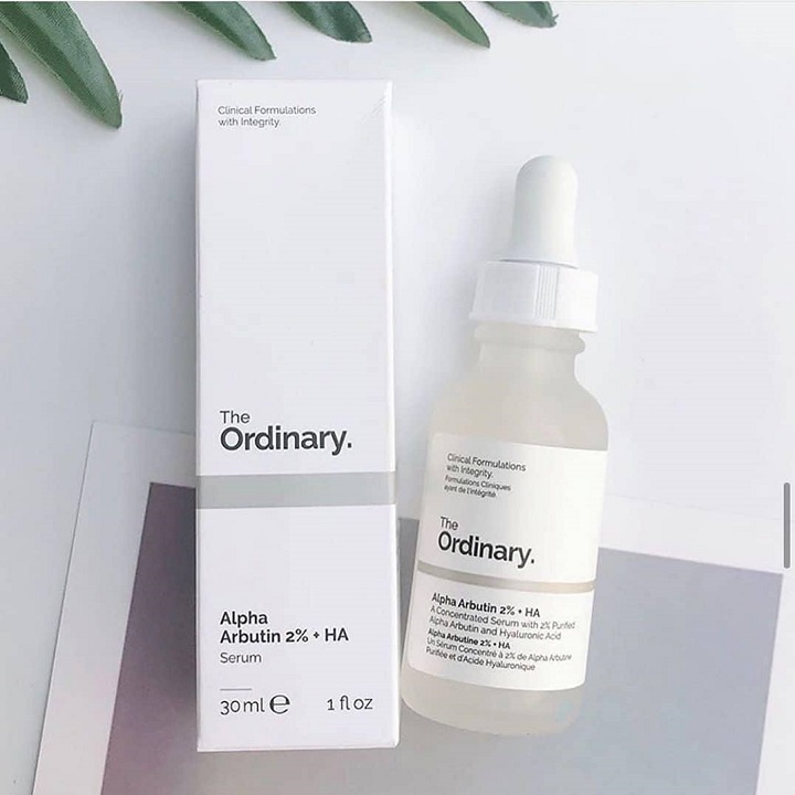 Serum The Ordinary Alpha Arbutin 2% + HA 30ml dưỡng trắng đều màu da - mỹ phẩm Yumi Beauty