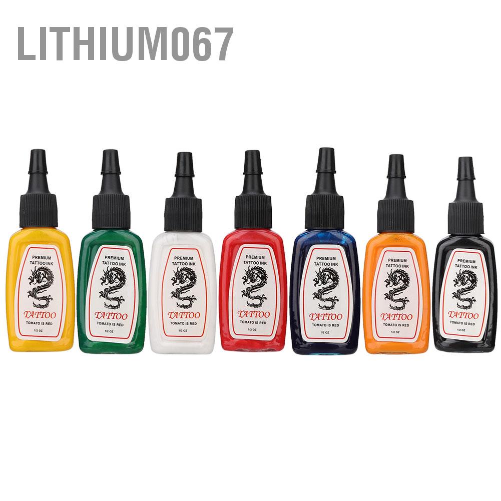 Lithium067 Professional Eyebrow Tattoo Ink Long Lasting Fast Coloring Pigment 15ml