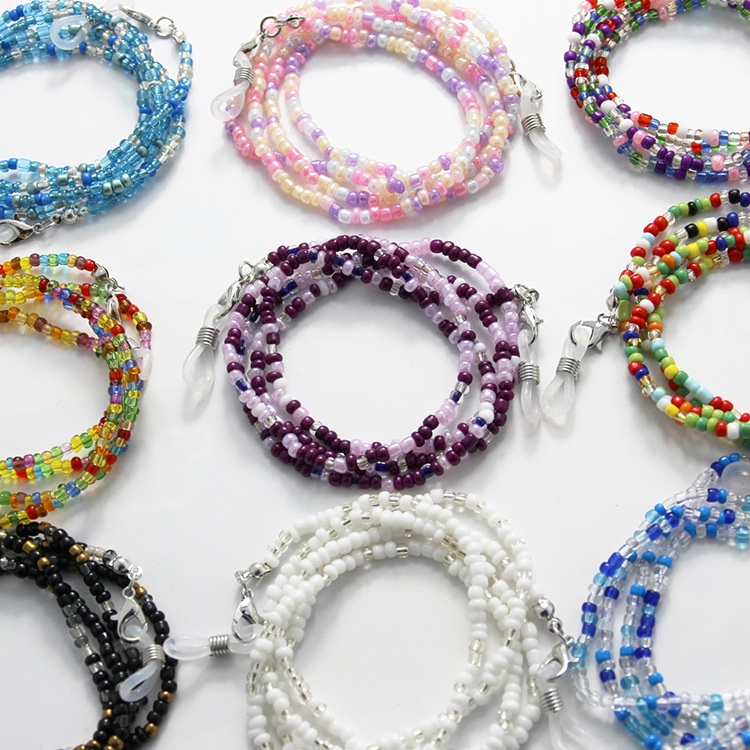 Dây đeo khẩu trang, dây đeo kính chuỗi hạt ngọc thời trang chống thất lạc ,chống rơi đa năng phù hợp mọi lứa tuổi