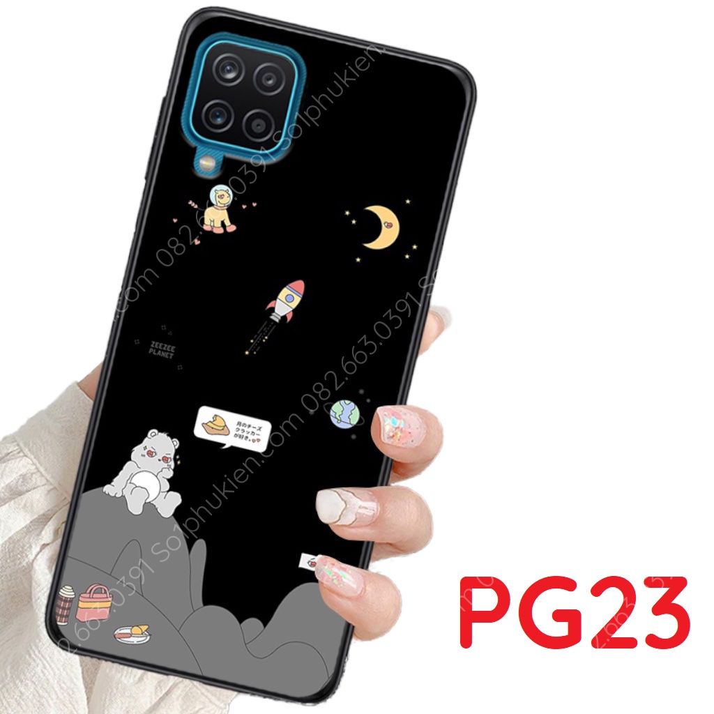 Ốp lưng Samsung Galaxy A12 - A22 4G - M32 - A22 5G in hình vũ trụ,ngân hà cực hot