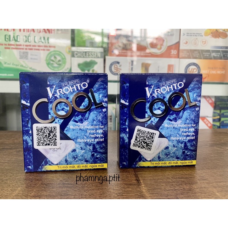 Nhỏ mắt V.Rohto Cool 12ml