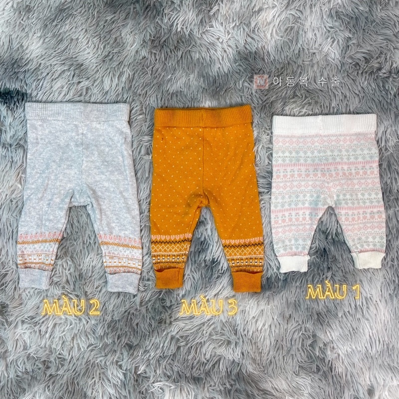 Quần legging Kiabi len mềm, siêu ấm