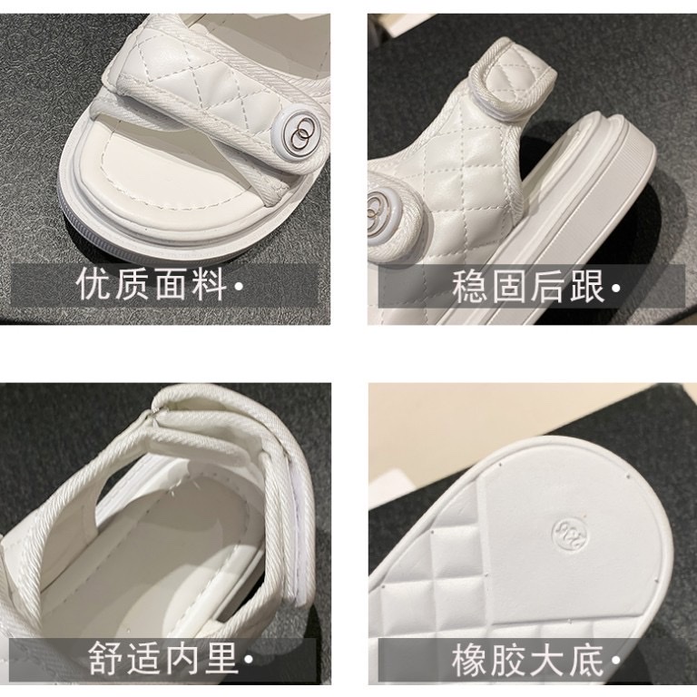 Giày Sandal thể thao đế dày phong cách cho nữ mang ngoài trời mùa hè 2023 mới nhất
