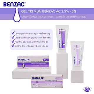 Gel chấm mụn Benzac AC 2.5%