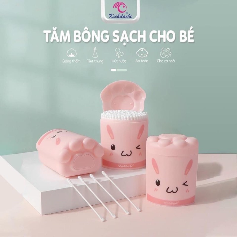 Tăm bông kichi cho bé từ sơ sinh