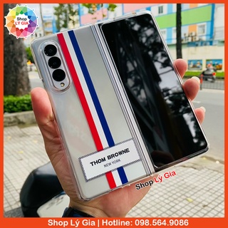 Ốp lưng Galaxy Z Fold 3 / Flip 3 trong suốt cứng Likgus Thom Browne
