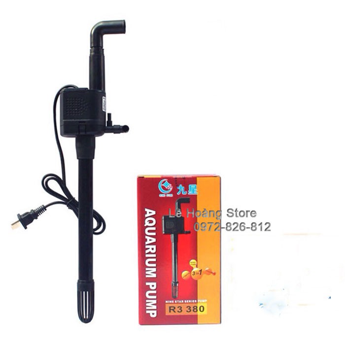 Máy Bơm Bể Cá 3 Trong 1  R3 – 380 - 580 - 1000 - 1200