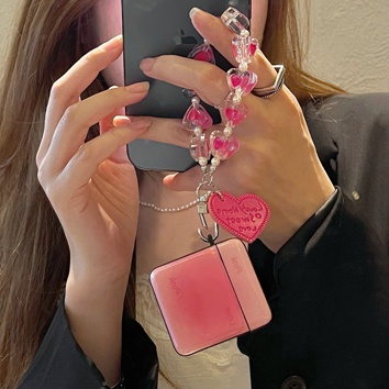 Vỏ Bảo Vệ Hộp Sạc Tai Nghe Bluetooth airpods 1/2 pro Bằng tpu Mềm Màu Gradient Họa Tiết Trái Tim Dễ Thương