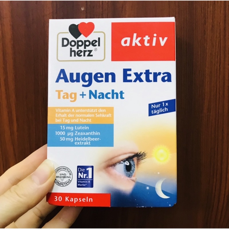 Viên Uống Bổ Mắt Augen Extra Tag + Nacht