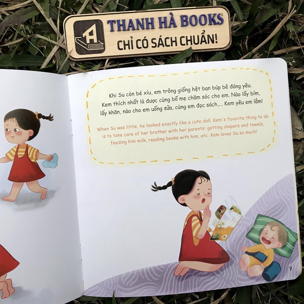 Sách cho bé - Tớ đã lớn rồi và Việt Nam quê mình - Dòng sách đọc to Lionbooks (Combo, lẻ tùy chọn)