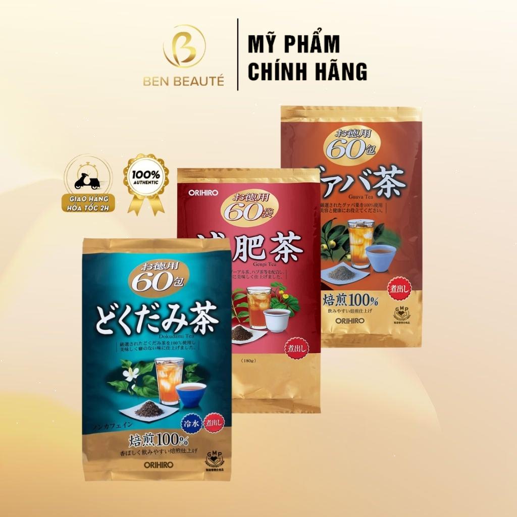 Trà Diếp Cá Lá Ổi Hỗ Trợ Thanh Nhiệt Giảm Cân Giảm Mỡ Orihiro Tea Nhật Bản Genpi Tea Guava Tea Dokkudami Tea