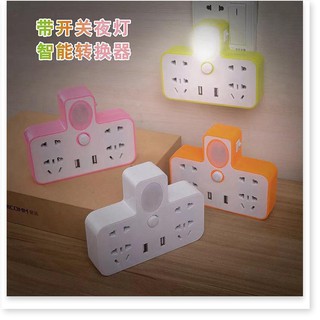 Ổ CẮM ĐIỆN THÔNG MINH KIÊM ĐÈN NGỦ VÀ CỔNG SẠC USB