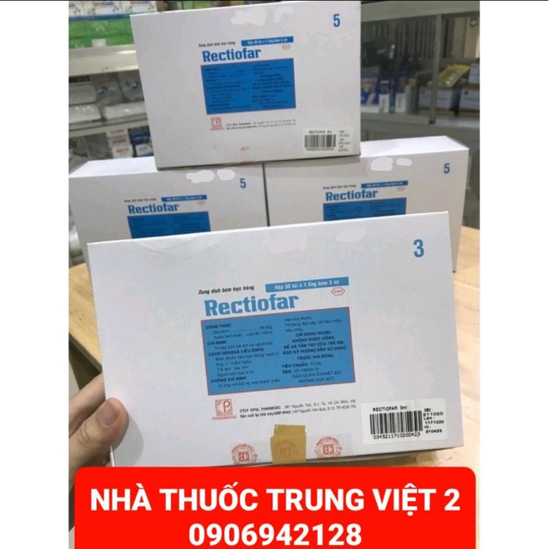 DUNG DỊCH BƠM TRỰC TRÀNG RECTIOFAR