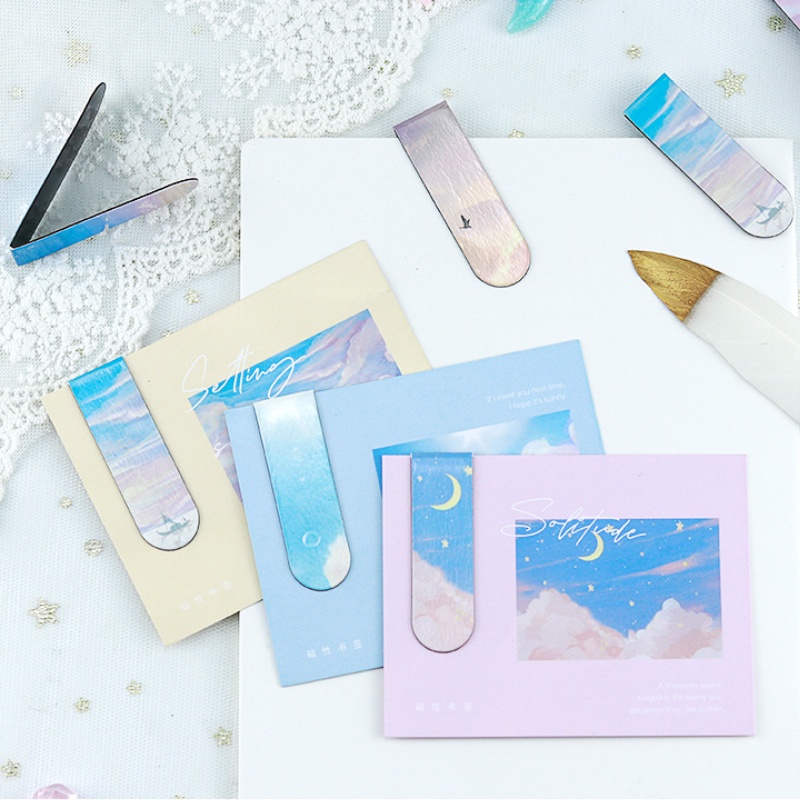 Bookmark Nam Châm Hình Bầu Trời Sao Dễ Thương