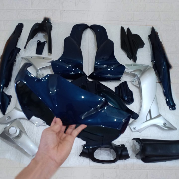 Bộ dàn áo Loại Phanh Đĩa xe JUPITER V - màu XANH NHỚT, nhựa nguyên sinh ABS