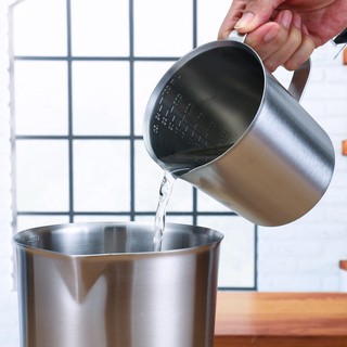 Ca Đong Inox 304 Cao Cấp - Pha Chế Trà Sữa