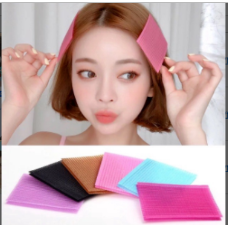 【HSU】Bộ 2 miếng dán tóc hỗ trợ trang điểm/rửa mặt tiện lợi