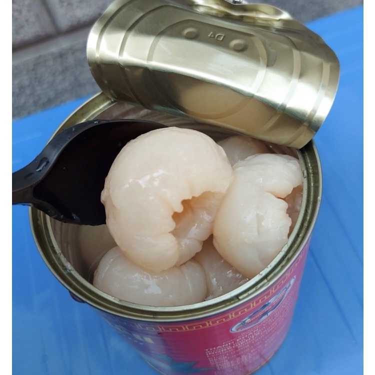 Vải Ngâm Thanh Hà Lon 565gr