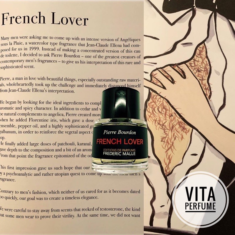 [Mẫu Thử] Nước Hoa Niche French Lover Frederic Malle