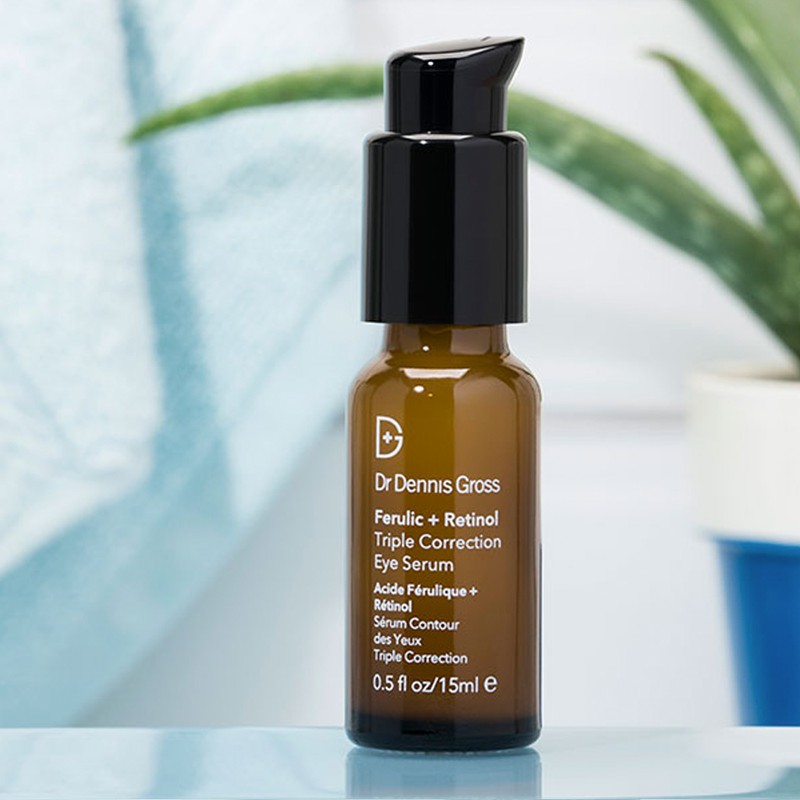 Tinh chất dưỡng serum mắt Dr Dennis Gross Ferulic + Retinol Eye serum 15ml, 5ml