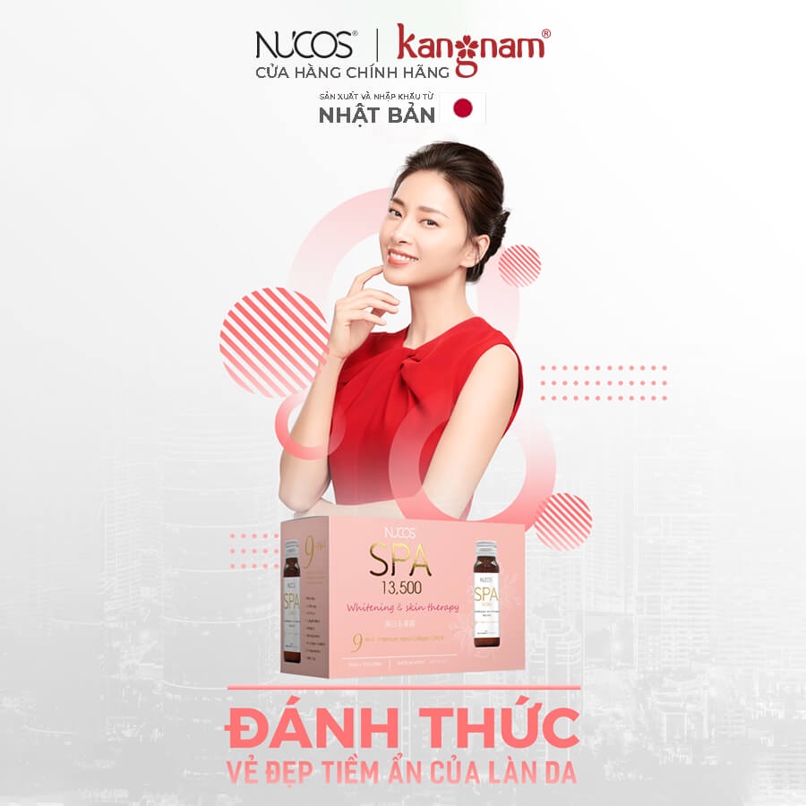 [Combo 2 chai] Nước Uống Collgen Nhật Bản 13500mg Nucos Spa 50ml/ chai